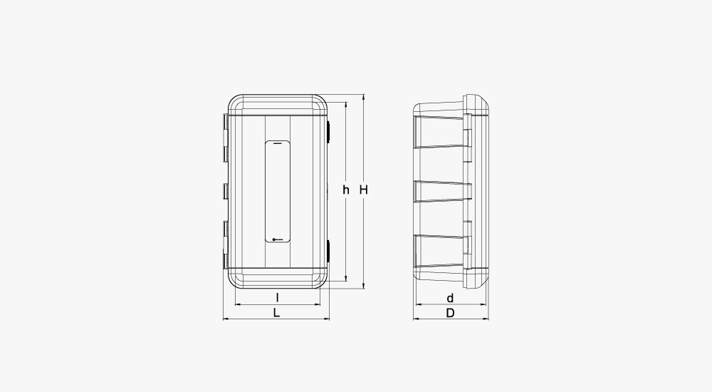 Daken Regon - disegno tecnico