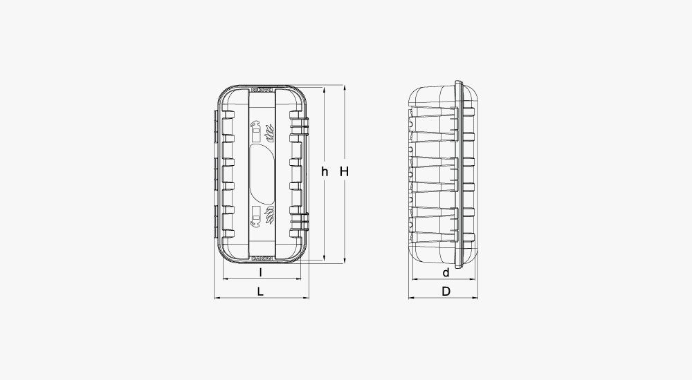 Daken Strike - disegno tecnico