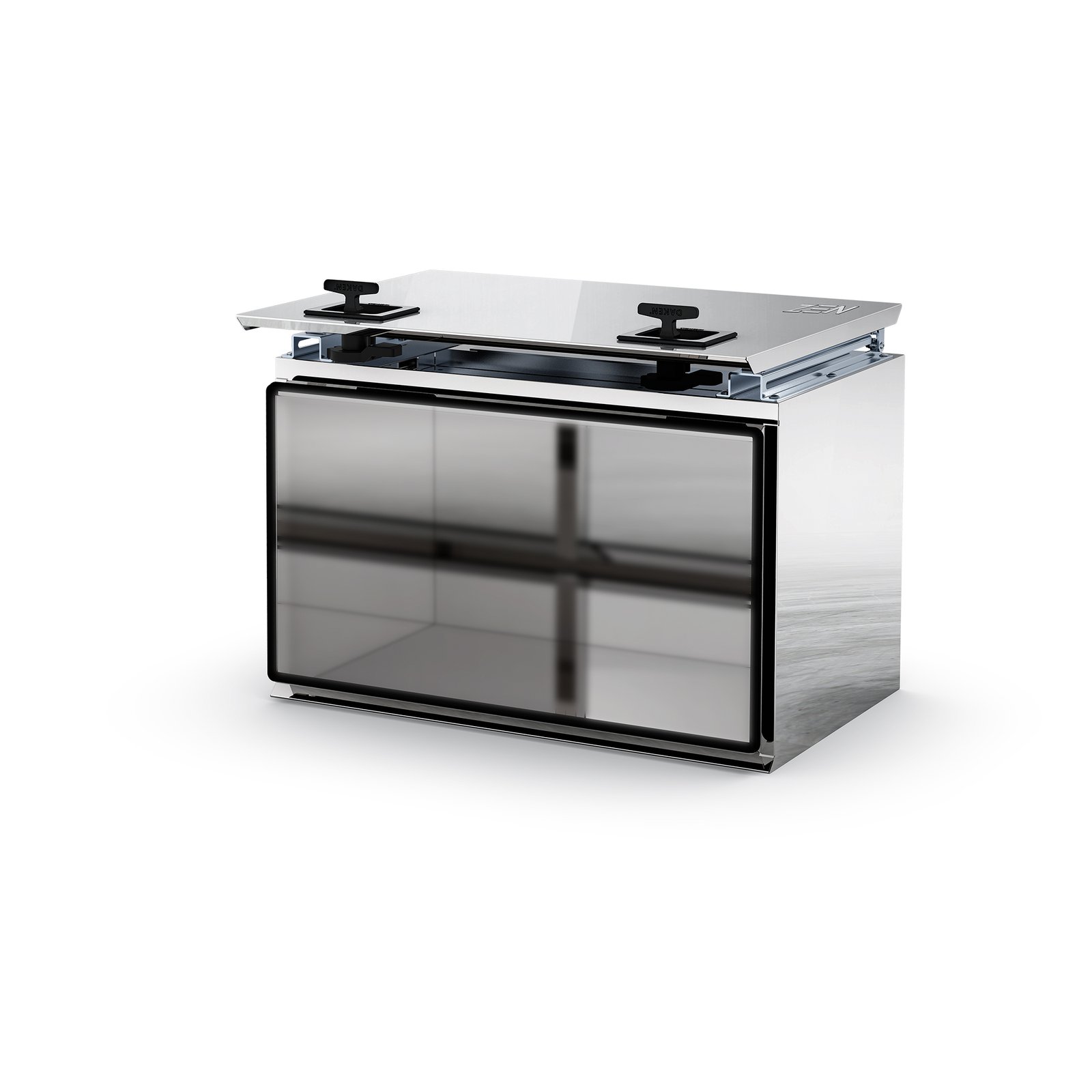 Z01_scorrevole_inox lucido_aperta