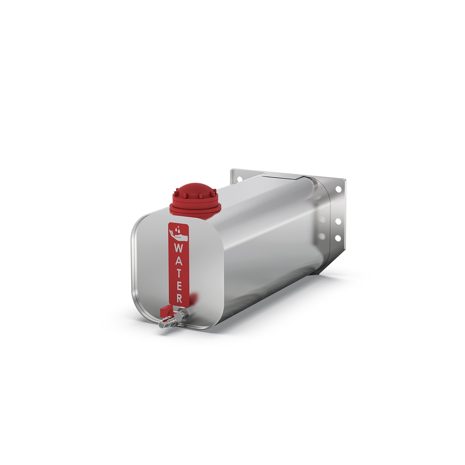 Z0410 | tanica lavamani in acciaio inox opaco