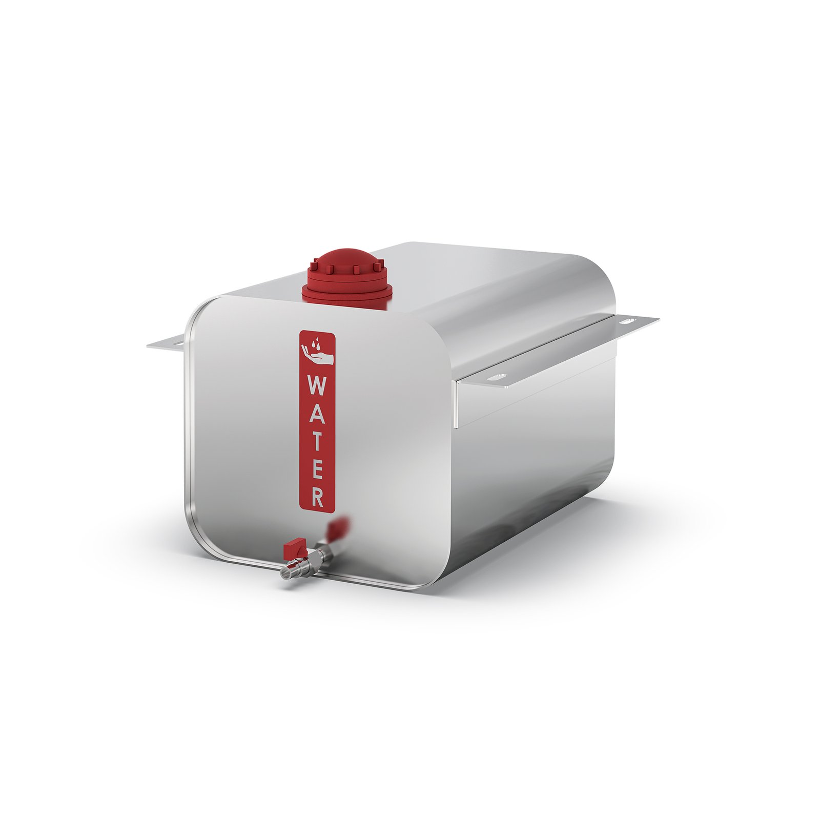 Z0430 | tanica lavamani in acciaio inox opaco