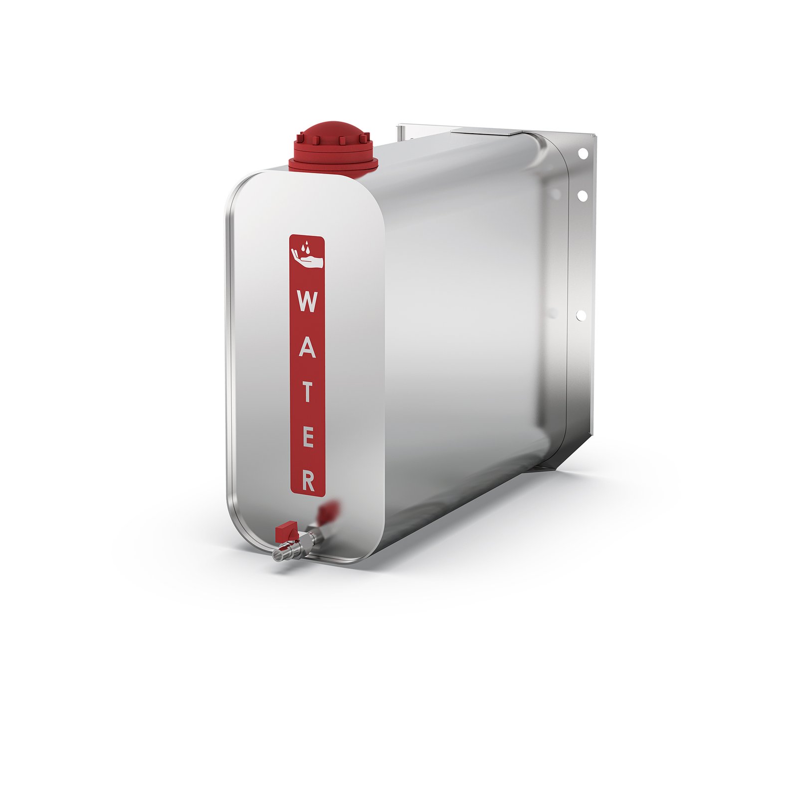 Z0431 | tanica lavamani in acciaio inox opaco