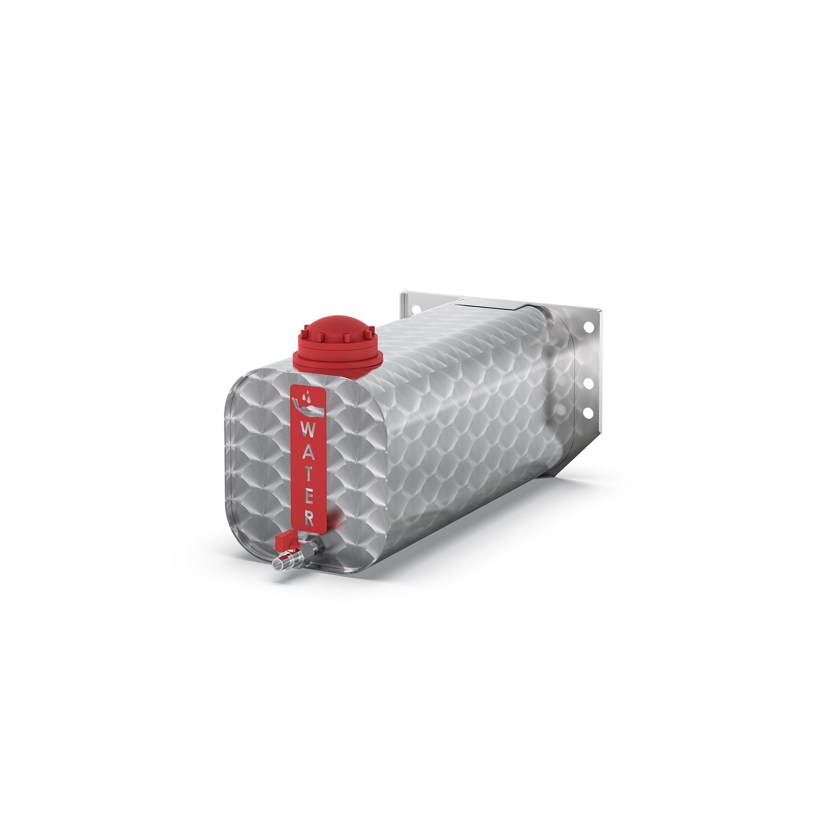 Z0510 | tanica lavamani in acciaio inox fiorettato