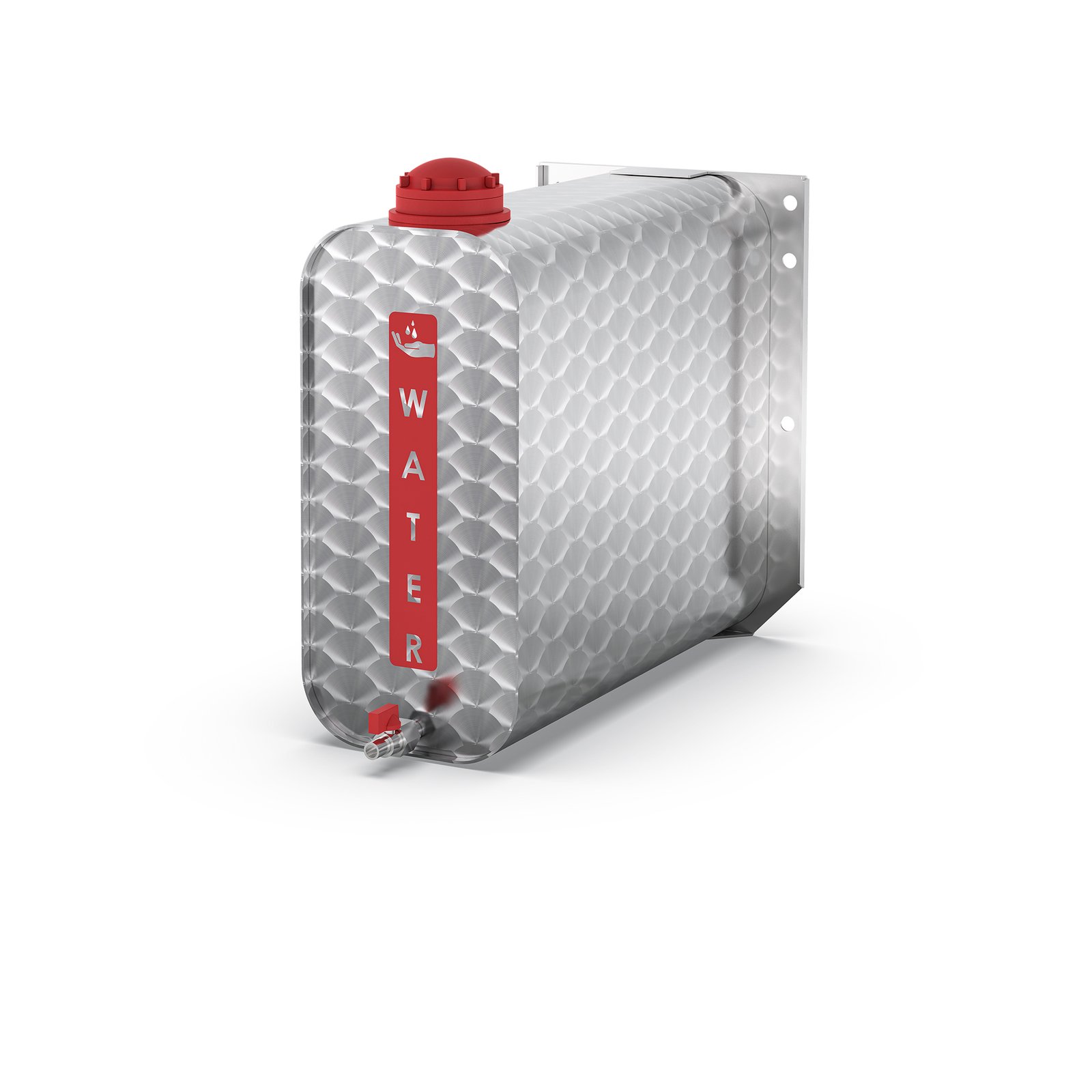 Z0531 | tanica lavamani in acciaio inox fiorettato